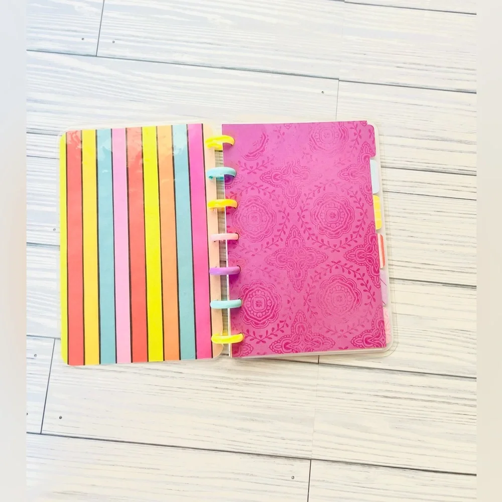Happy planner mini size set monthly and weekly Layout Disney Mickey and Minnie